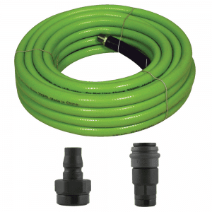 Airline hose with nylon fittings
