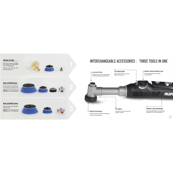 Rupes ibrid polisher