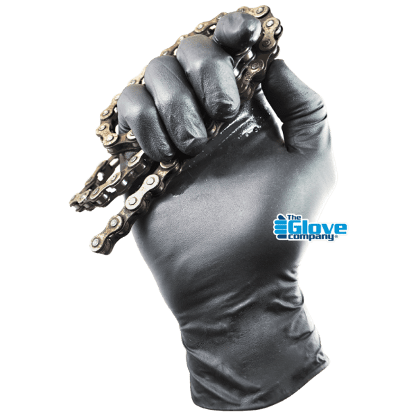 Black nitrile gloves TGC