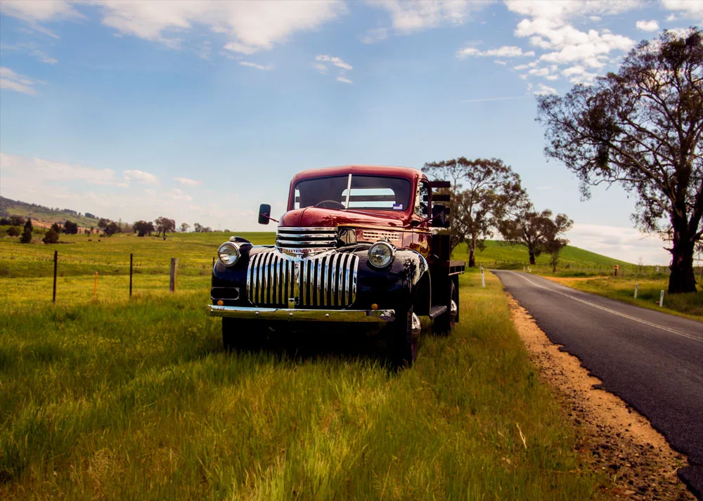 Chevy flatbed truck restoration