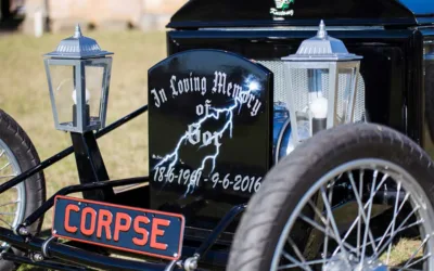 Mick’s Custom Coffin Car