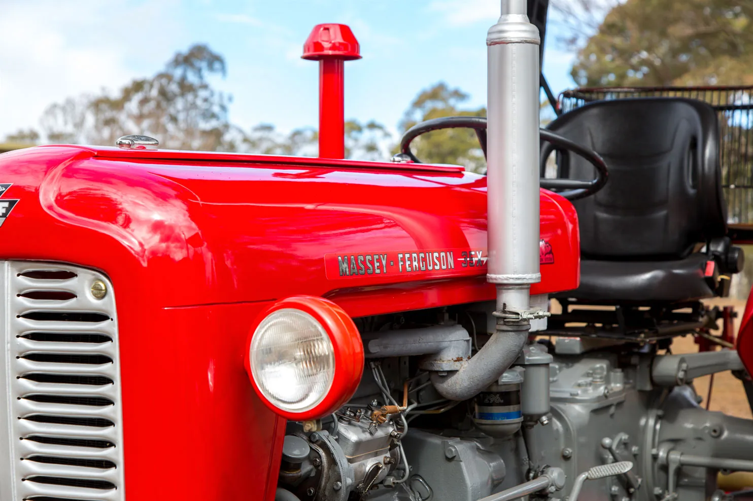 Restored Massey Ferguson