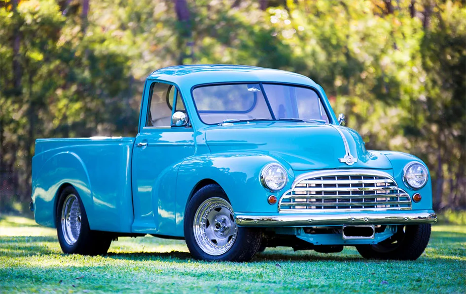 Restored 1953 Morris Oxford Utility Truck
